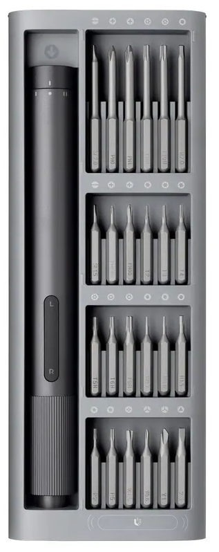 Отвертка аккумуляторная Xiaomi Electric Precision Screwdriver Kit, Серый, Electric Precision Screwdriver Kit
Отвертка аккумуляторная Xiaomi Electric Precision Screwdriver Kit, Серый, Electric Precision Screwdriver Kit