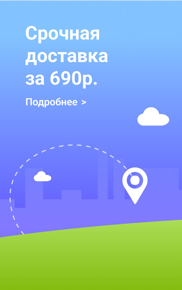 Срочная доставка за 690р.