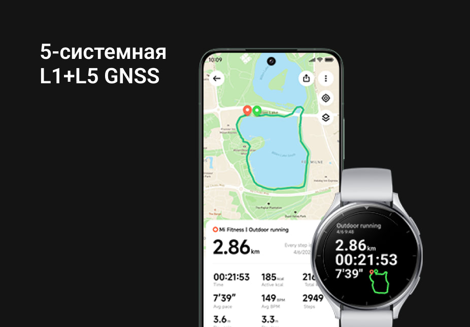 5-системная L1+L5 GNSS