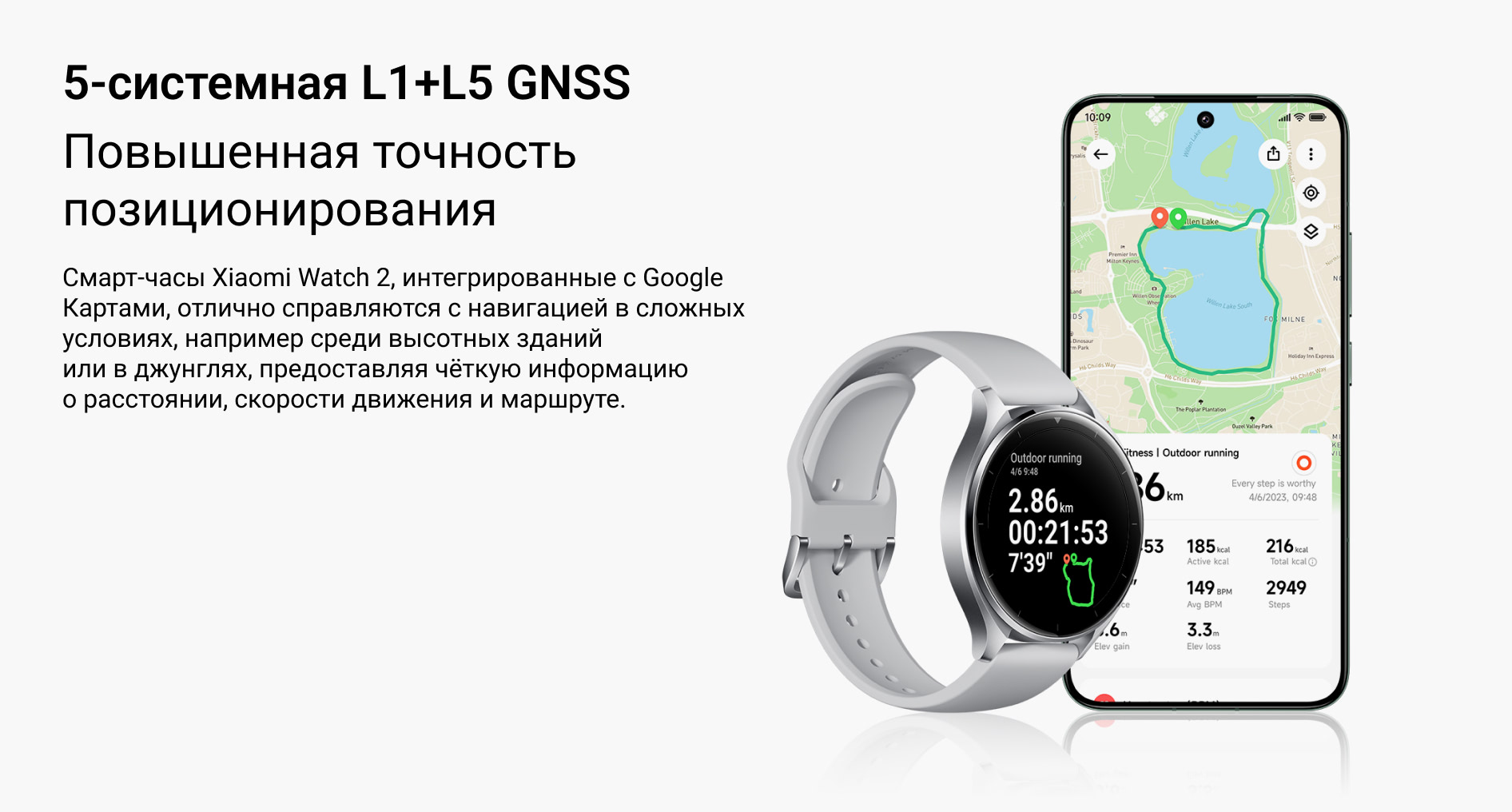 5-системная L1+L5 GNSS