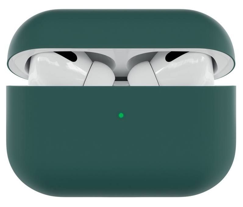 Чехол moonfish для AirPods Pro силикон Зеленый 490₽