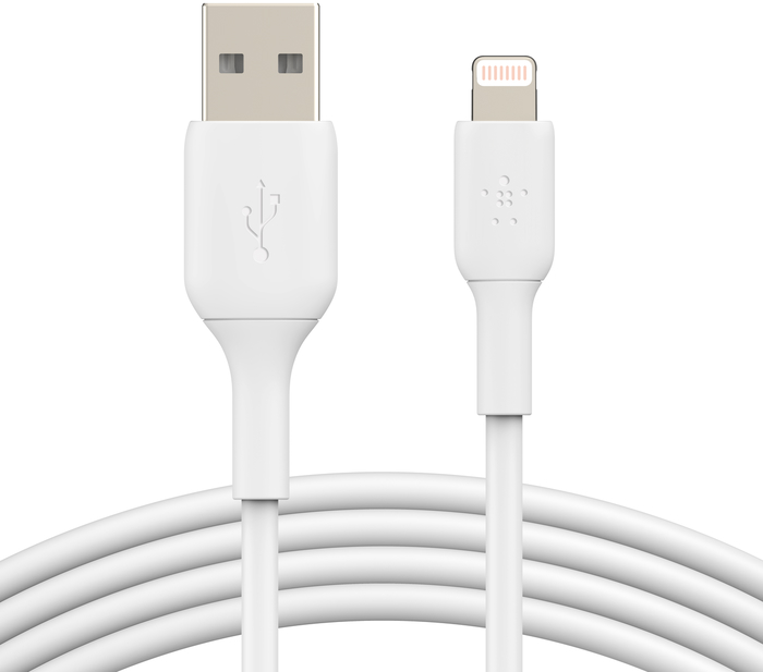 Кабель Belkin USB-A - Lightning 2 м Белый 3790₽
