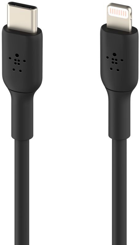 Кабель Belkin USB-C - Lightning 1 м Черный 3990₽