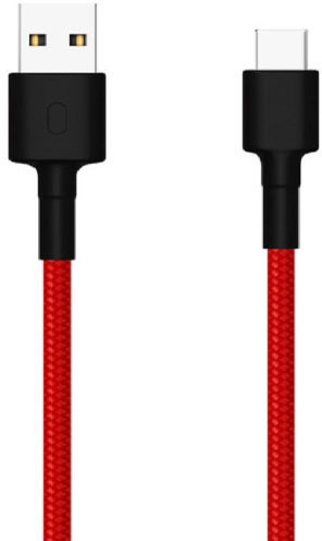 

Кабель Xiaomi USB Type-C 100см, плетеный, Красный, USB Type-C 100см