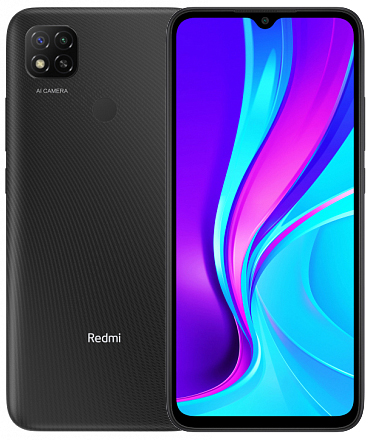 

Смартфон Redmi 9C, 2+32 Гб, Полночно серый, 9C