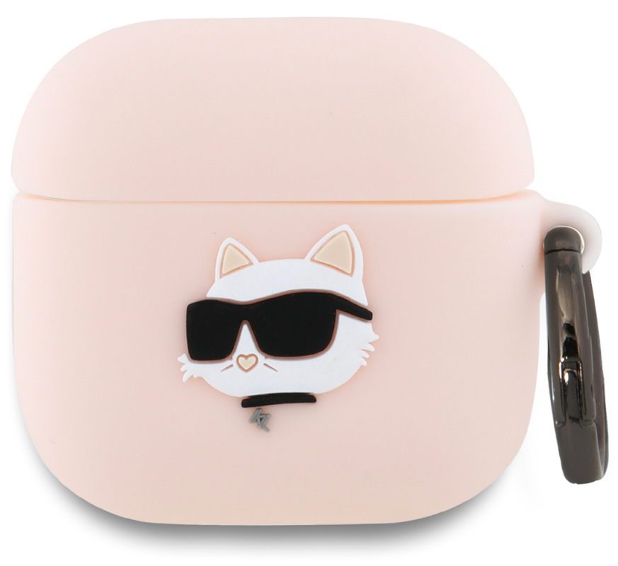 Чехол Lagerfeld для AirPods 4 NFT Head Choupette Розовый 2490₽
