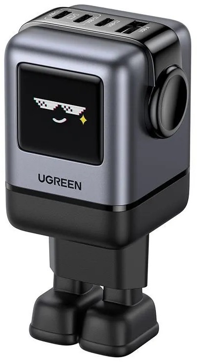 Сетевое зарядное устройство UGREEN X688 UNO USB-A3xUSB-C GaN 100 Вт Серый 7990₽