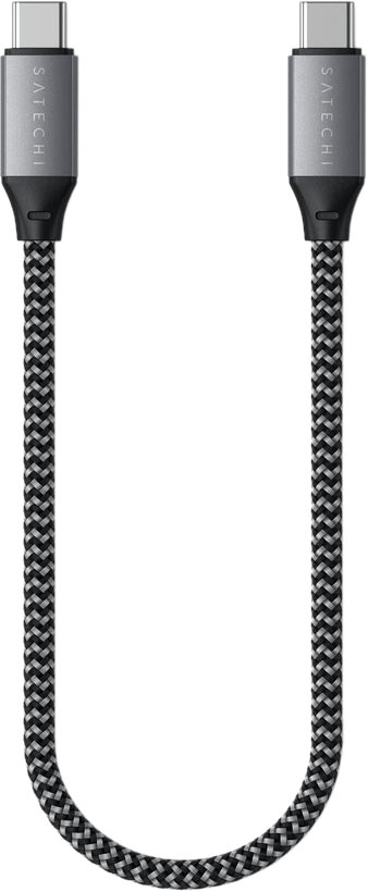 Кабель Satechi USB-C - USB-C 25 см Серый космос 1990₽