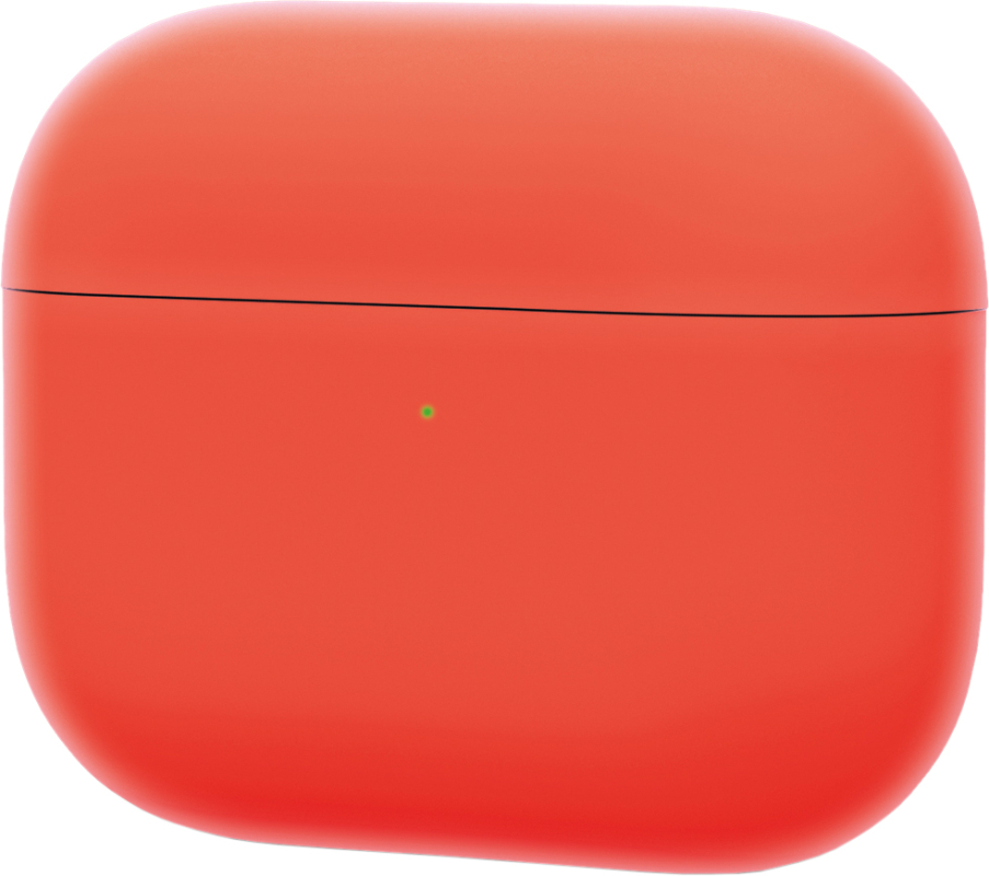 Чехол moonfish для AirPods Pro силикон Коралловый неон 490₽