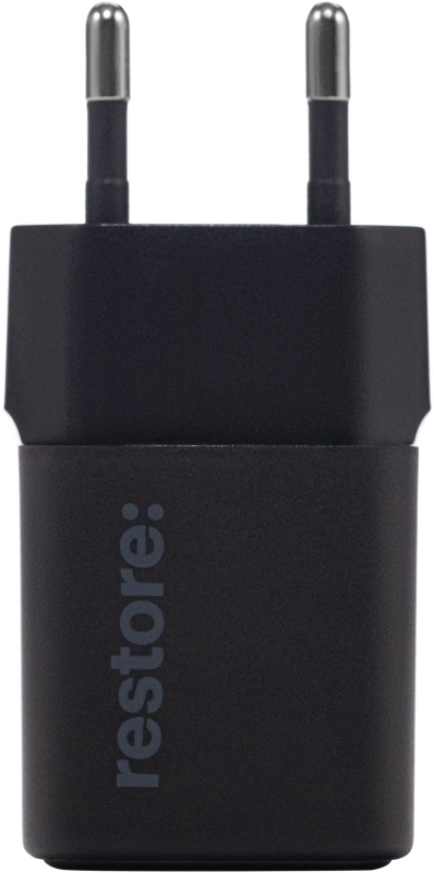 Сетевое зарядное устройство restore hello world Type-C 30 Вт Черный 6390₽