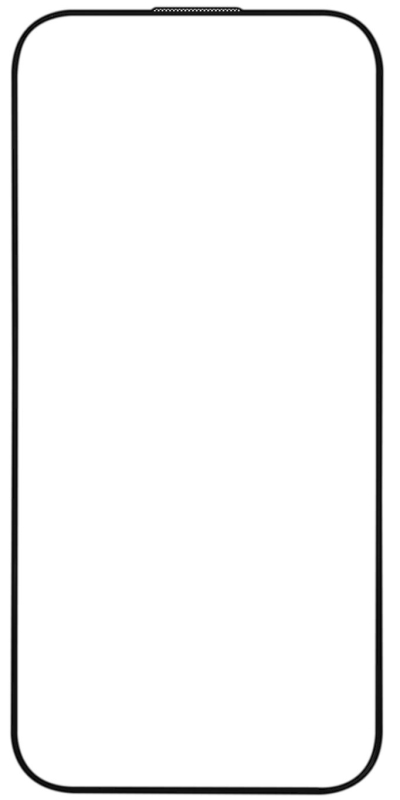 Стекло защитное moonfish для iPhone 15 алюмосиликатное Full Screen FULL GLUE Черный 1990₽