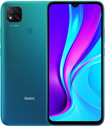 

Смартфон Redmi 9C, 2+32 Гб, Зеленый, 9C