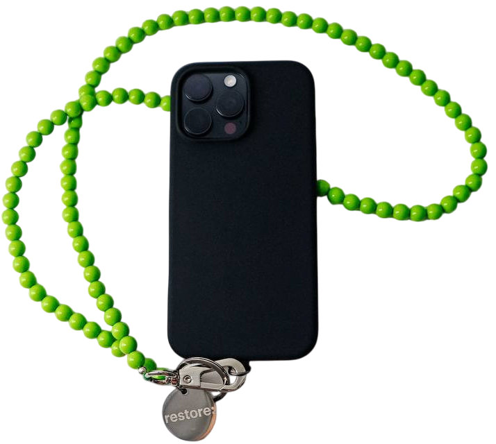 Бусы restore: х Krivokoso для телефона, Зеленый