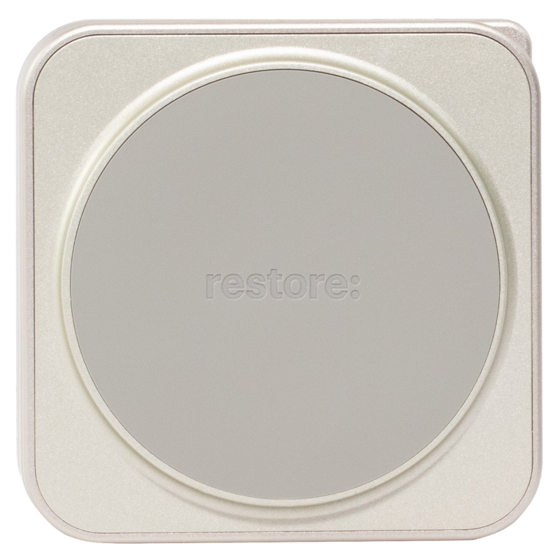 Беспроводное зарядное устройство restore: hello, world! Fold 3-в-1, Титановый