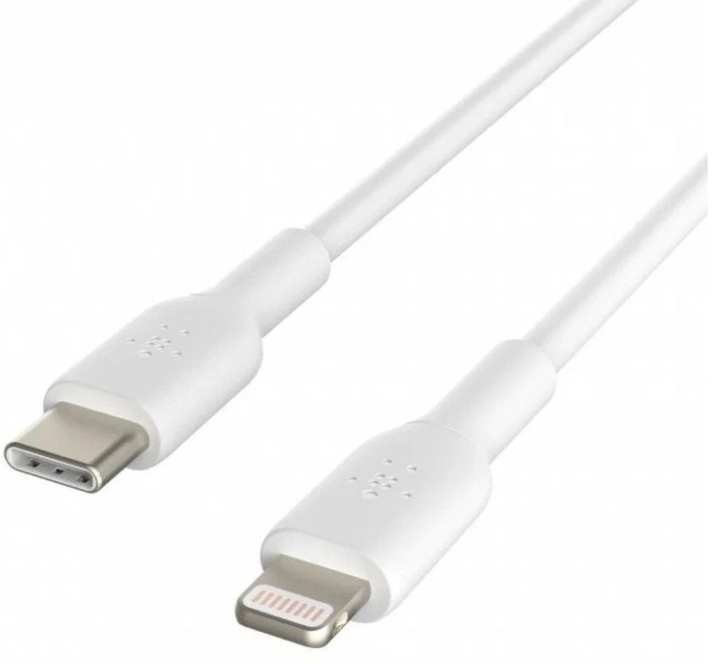 Кабель Belkin USB-C - Lightning 1 м Белый 3990₽