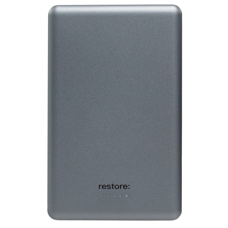 Внешний аккумулятор restore hello world Magsafe 5000 мАч Темно-серый 9990₽