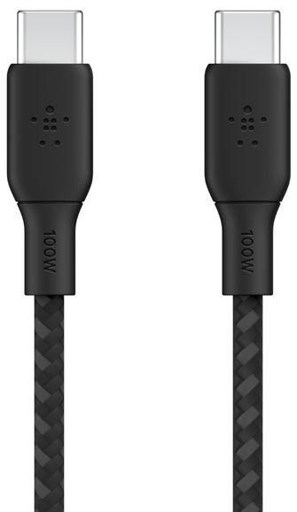 Кабель Belkin Boost Charge Braided USB-C - USB-C 2 м Черный 5290₽