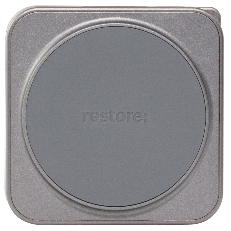 Беспроводное зарядное устройство restore: hello, world! Fold 3-в-1, Темно-серый