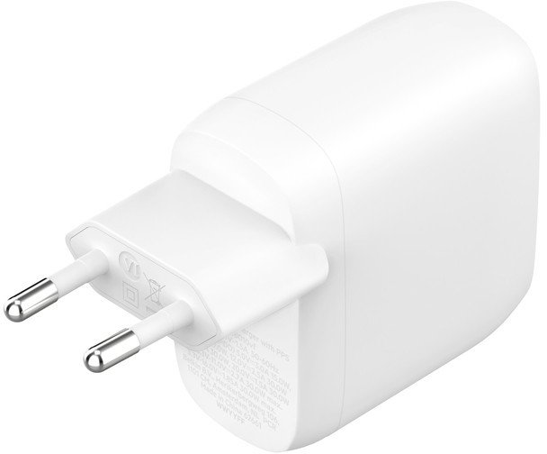 Сетевое зарядное устройство Belkin Wall Charger 2 USB-C 60 Вт Белый 5990₽