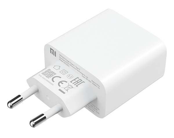 

Устройство зарядное сетевое Xiaomi Mi 33W Wall Charger Type-A/Type-C, Белый, Mi 33W Wall Charger Type-A/Type-C