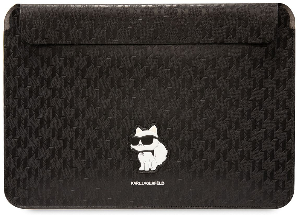 Чехол-конверт Karl Lagerfeld Saffiano Sleeve Choupette для ноутбуков 14 Черный 6990₽