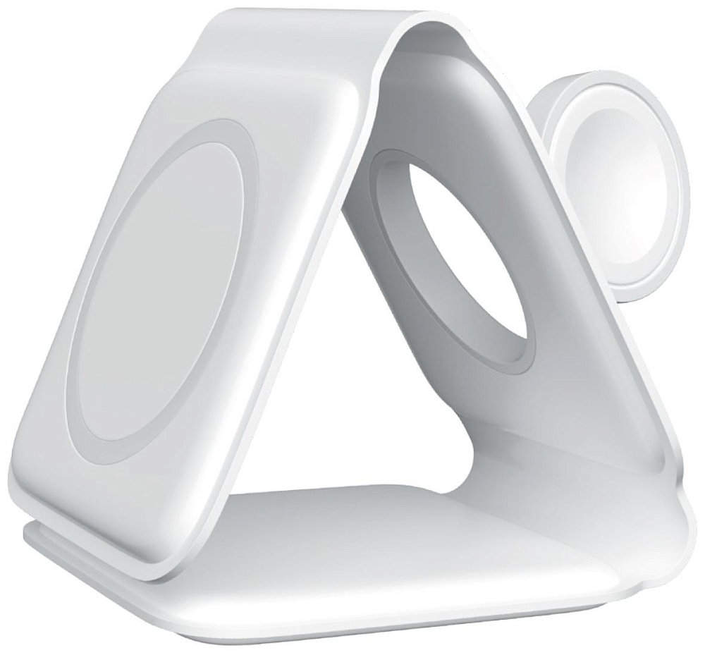 Беспроводное зарядное устройство moonfish 3-в-1 15 Вт Белый 4990₽