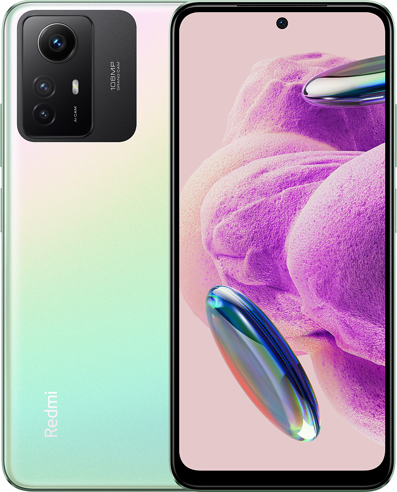 

Смартфон Redmi Note 12S, 8+256 Гб, Жемчужно-зеленый, Note 12S