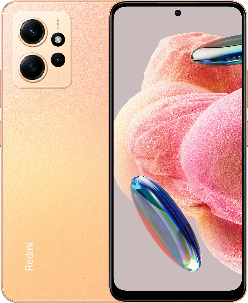 

Смартфон Redmi Note 12, 6+128 Гб, Золотой, Note 12