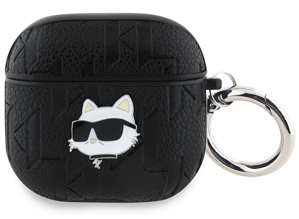 Чехол Lagerfeld для AirPods 4 NFT Head Choupette Черный 2490₽