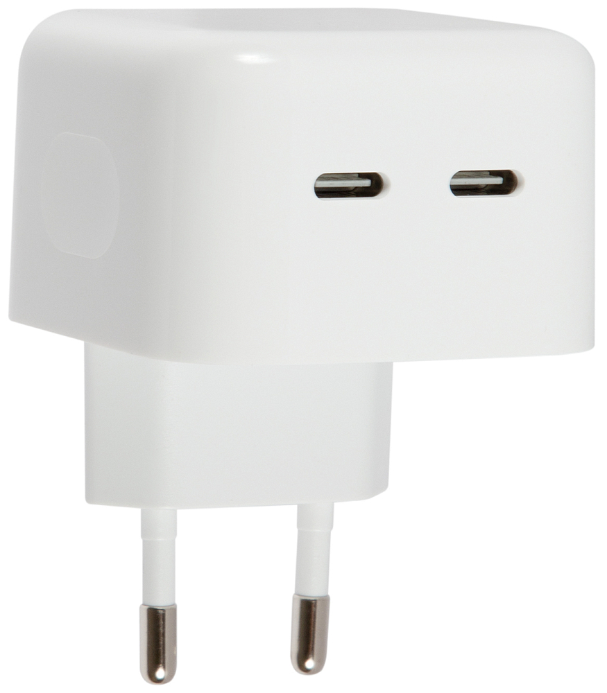 Сетевое зарядное устройство moonfish 2xUSB-C 35 Вт Белый 2990₽