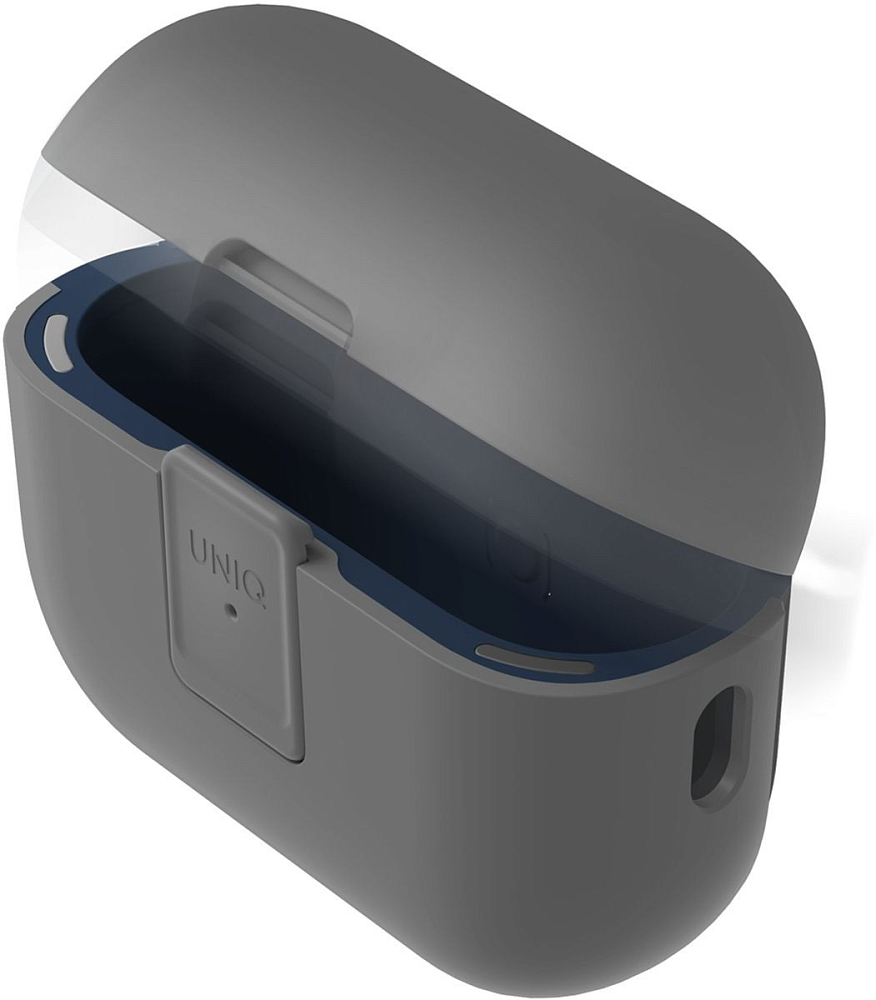 Чехол Uniq Clyde для AirPods Pro 2 Светло-серый 2490₽
