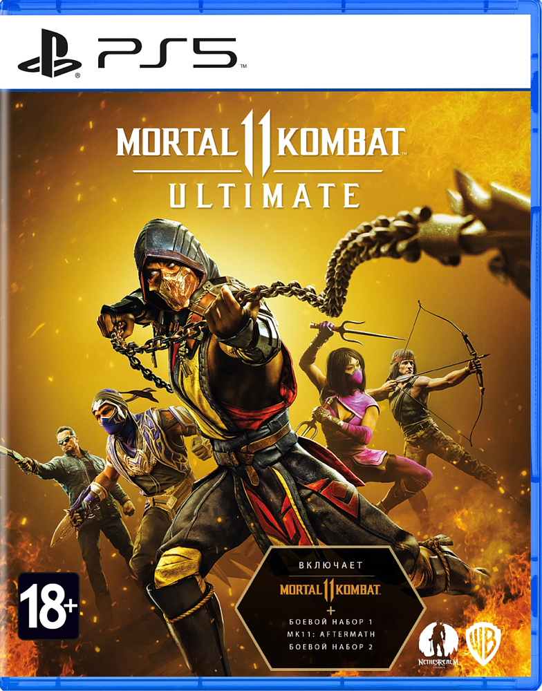 Игра PlayStation для PS5 Mortal Kombat 11 Ultimate Русские субтитры 2990₽
