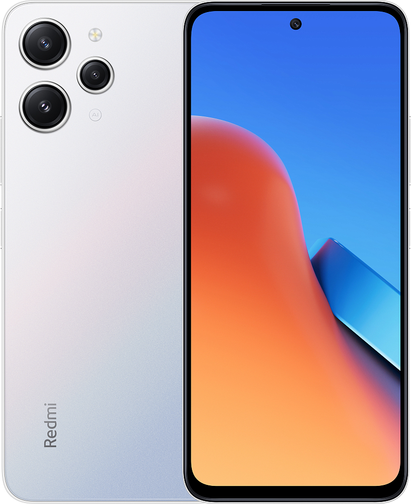 

Смартфон Redmi 12, 4+128, Полярный серебристый, 12