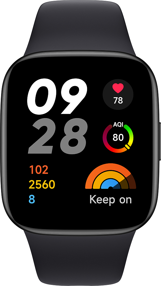 

Часы умные Redmi Watch 3, Черный, Watch 3