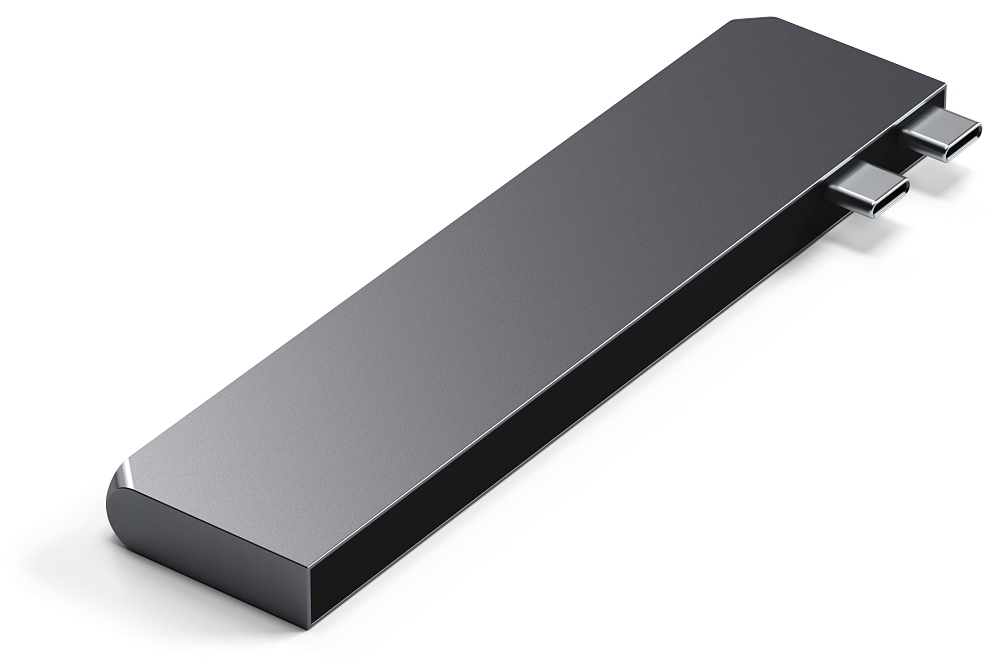 Адаптер Satechi USB-C Pro Hub Slim Серый космос 8990₽