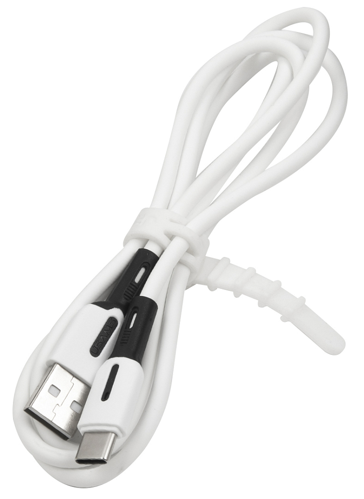 

Кабель USAMS USB-A - USB-C, 1м, белый, USB-A - USB-C