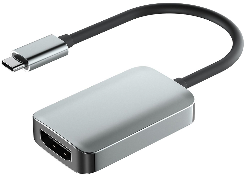 Адаптер moonfish USB-C - HDMI 4K 60 Гц Серый 4190₽