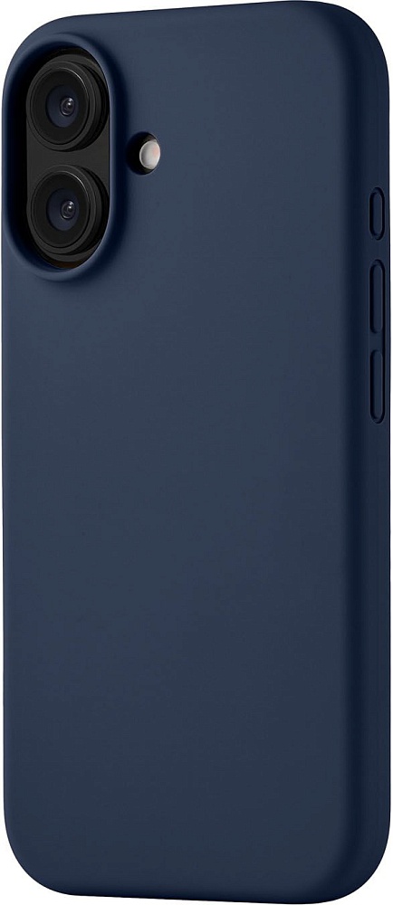 Чехол uBear Touch Case MagSafe для iPhone 16 soft-touch Темно-синий 3990₽