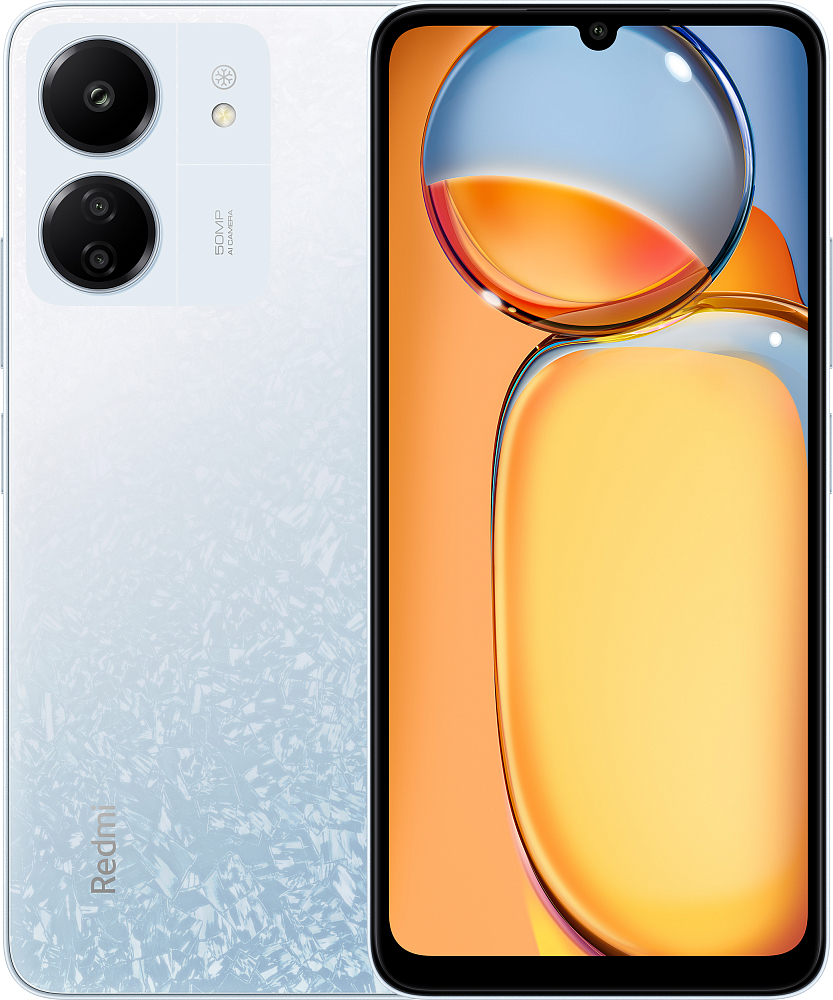 

Смартфон Redmi 13C, 4+128 Гб, Белый, 13C