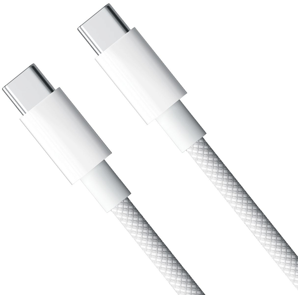 Кабель moonfish USB-С - USB-С 1 м Белый 3590₽