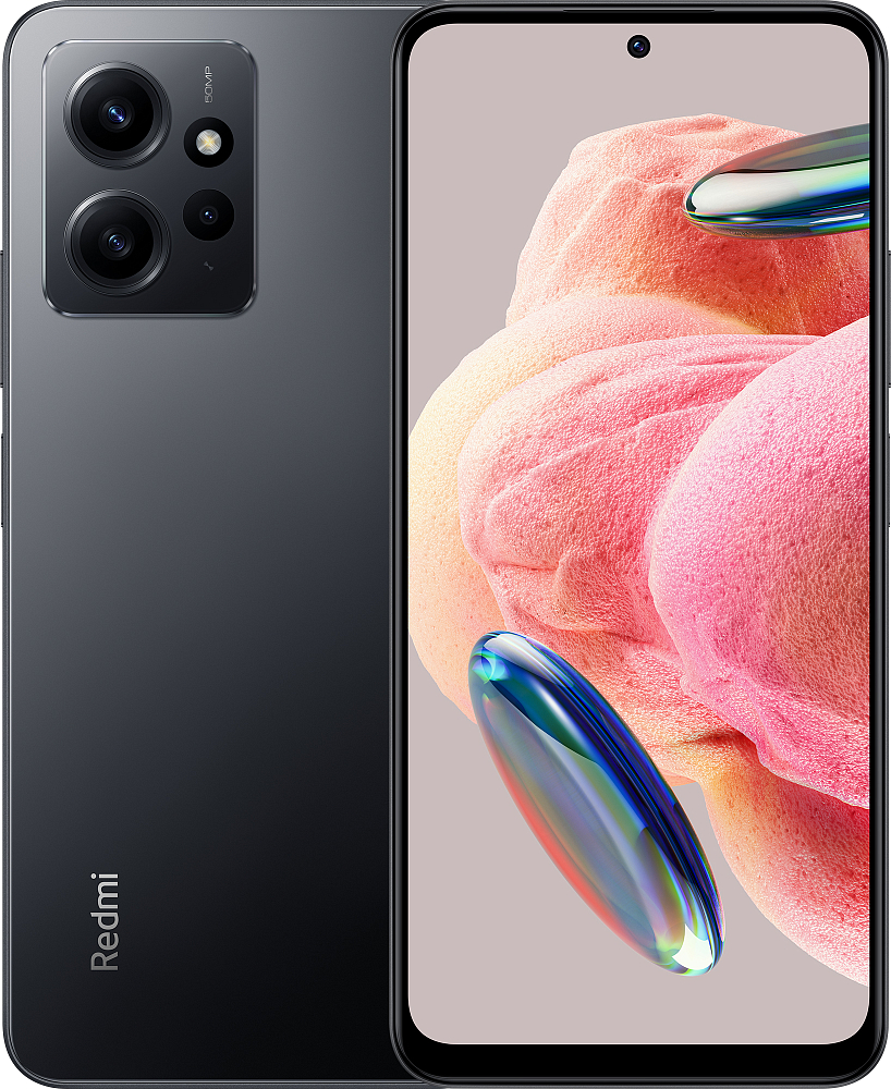 

Смартфон Redmi Note 12, 6+128 Гб, Серый, Note 12