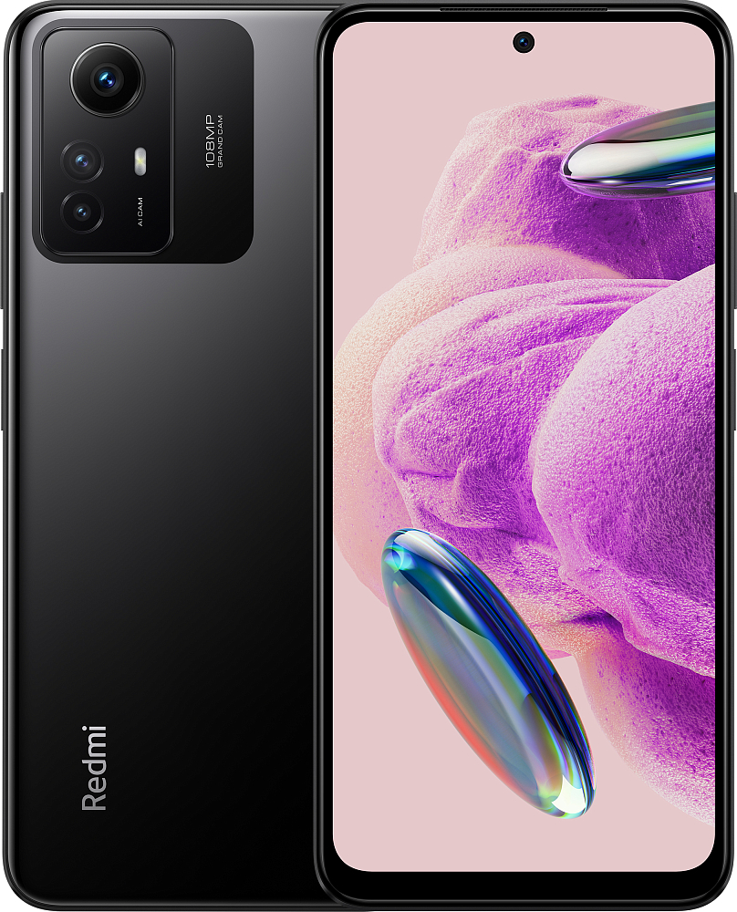 

Смартфон Redmi Note 12S, 8+256 Гб, Черный оникс, Note 12S