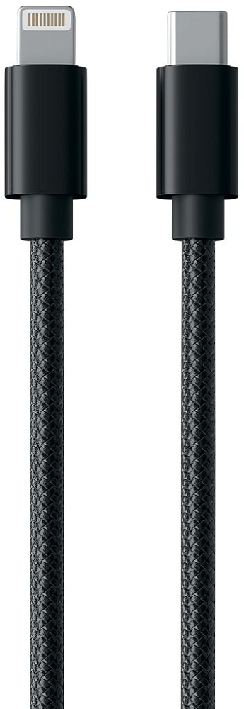 Кабель moonfish USB‑C - Lightning 1 м, Черный