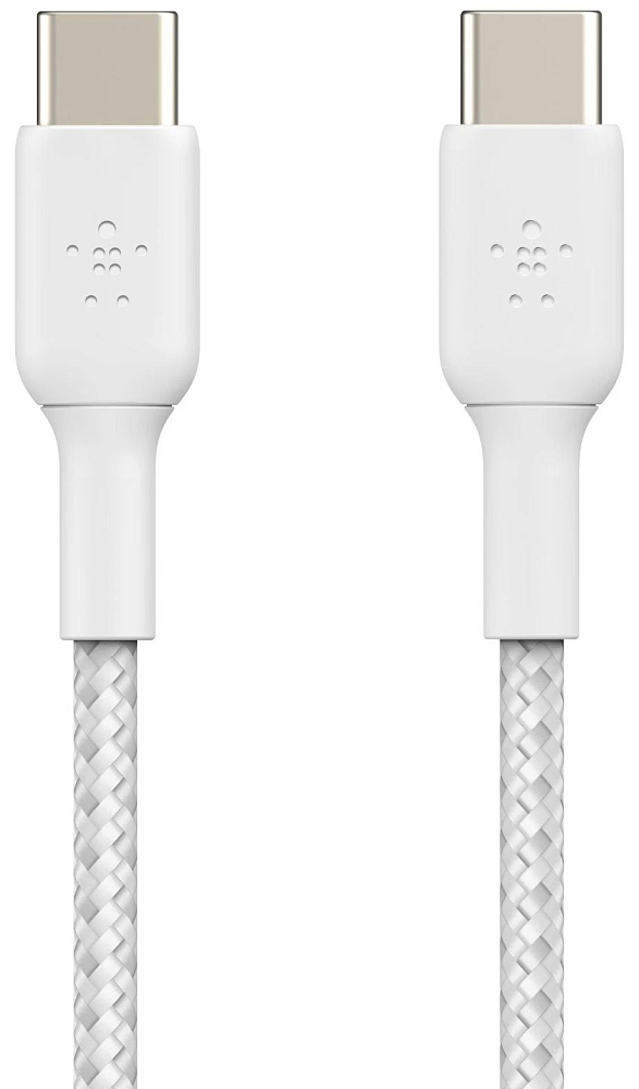 Кабель Belkin BoostCharge Braided USB-C - USB-C 60 Вт 2 м Белый 5290₽