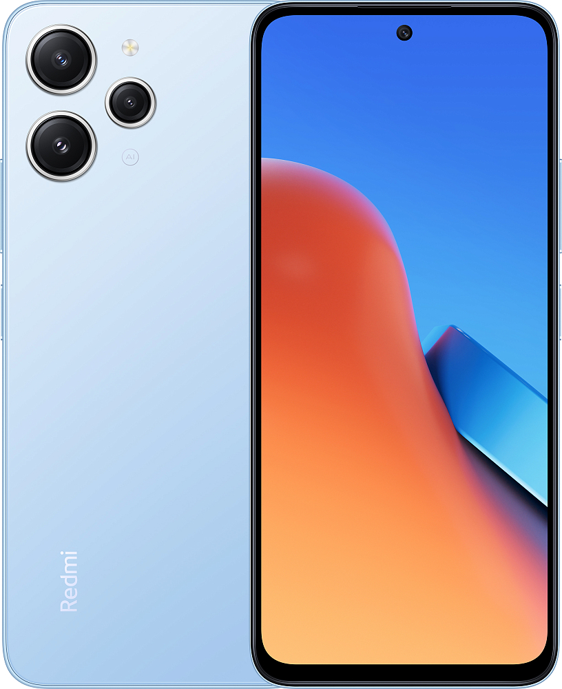 

Смартфон Redmi 12, 4+128, Небесный голубой, 12