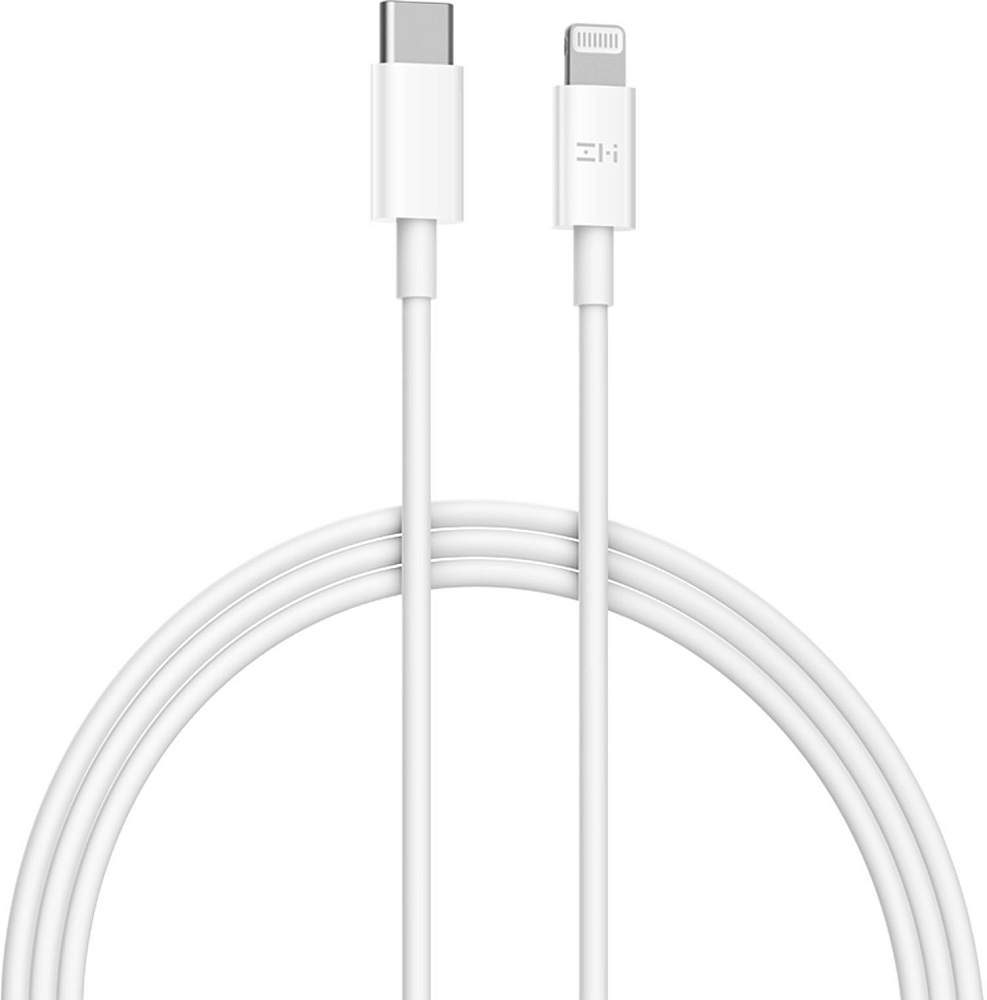 

Кабель Xiaomi USB-C - Lightning, 1 м, USB-C - Lightning