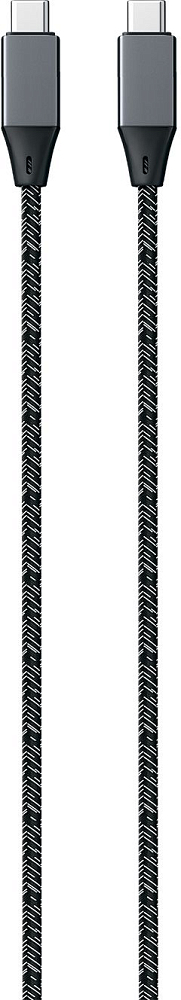 Кабель moonfish USB-C - USB-C 100 Вт нейлонЧерный 4290₽